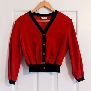 1950s Corduroy Cardigan